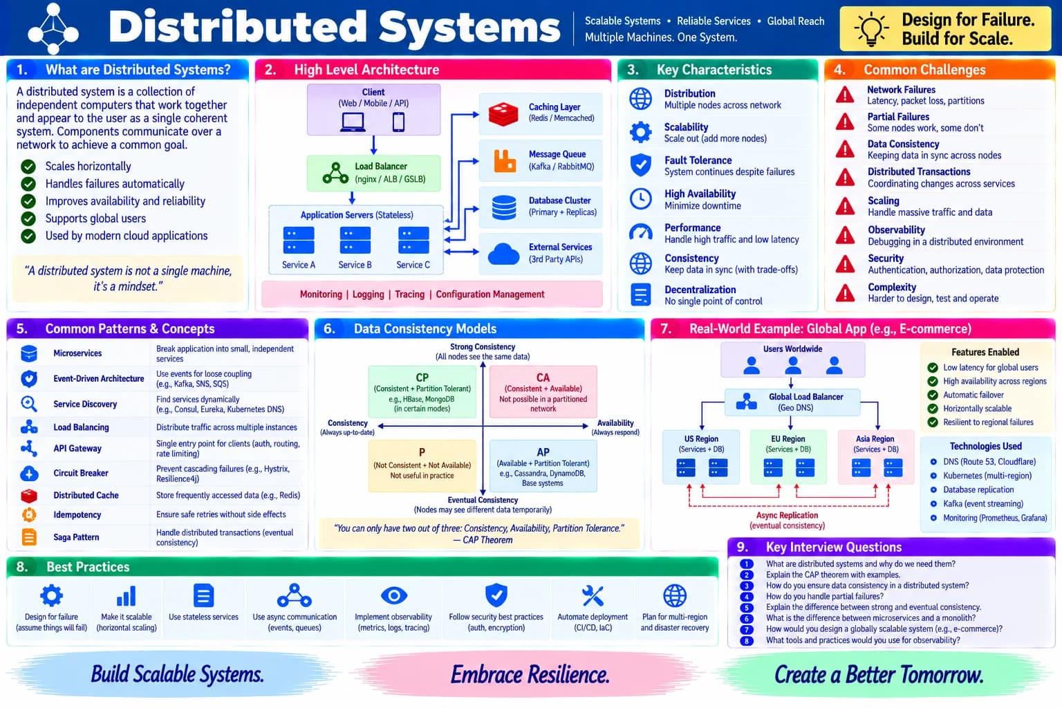 Distributed Systems cheatsheet